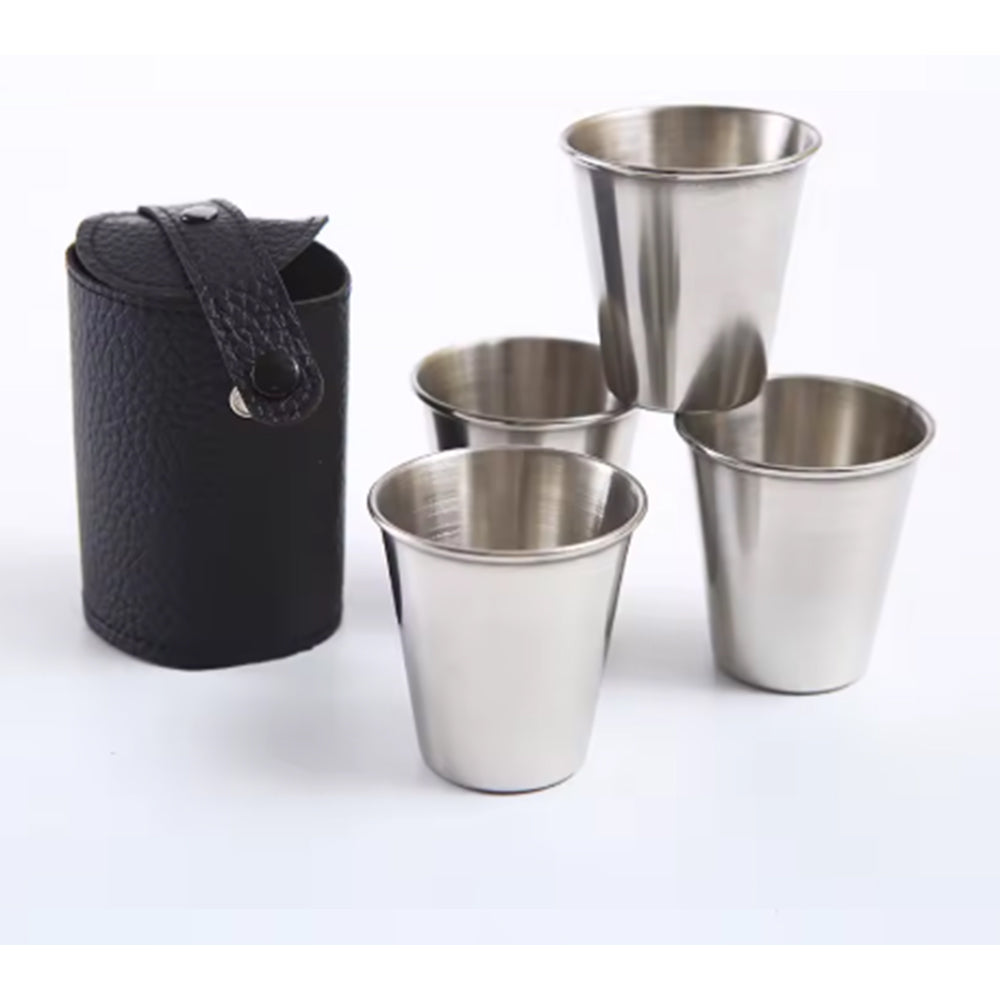2 oz Stainless Shot Glass Kit