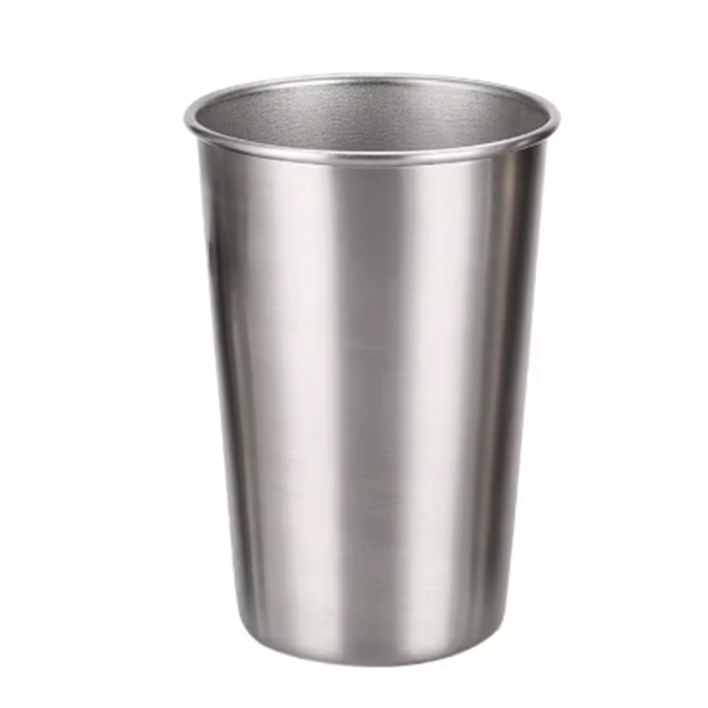 304 Single Wall Stainless Steel Pint Cup