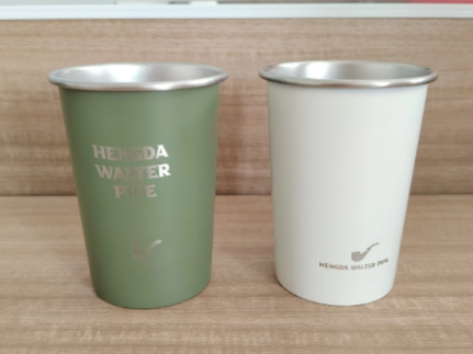 304 Single Wall Stainless Steel Pint Cup
