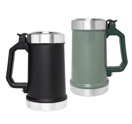 Beer Stein with Built-in Bottle Opener